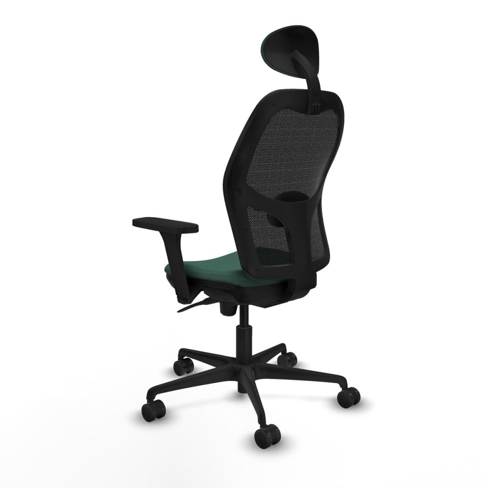 Office Chair with Headrest Jorquera Piqueras y Crespo 3D036N1 Green