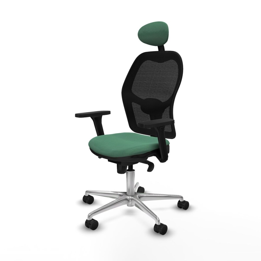 Office Chair with Headrest Jorquera Piqueras y Crespo 3D086N1 Emerald Green