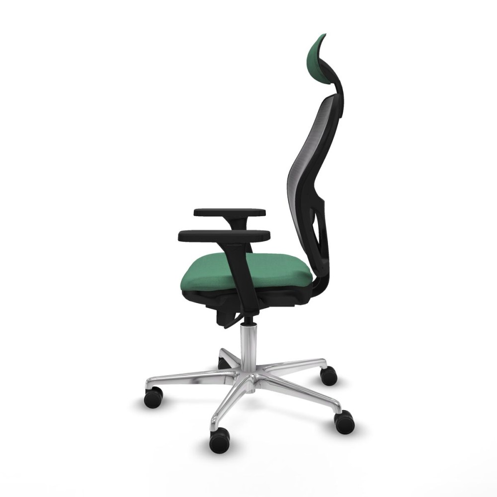 Office Chair with Headrest Jorquera Piqueras y Crespo 3D086N1 Emerald Green