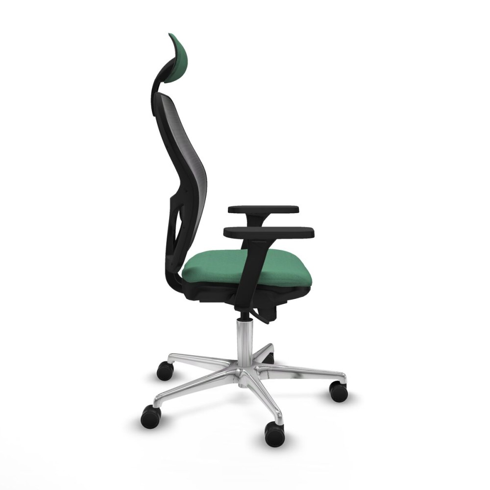 Office Chair with Headrest Jorquera Piqueras y Crespo 3D086N1 Emerald Green