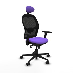 Bürostuhl mit Kopfstütze Jorquera Piqueras y Crespo 3D036N1 Lila
