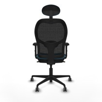 Chaise de Bureau avec Appui-tête Jorquera Piqueras y Crespo 2D036G1 Noir Vert pétrole