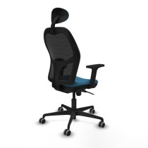 Bürostuhl mit Kopfstütze Jorquera Piqueras y Crespo 2D036G1 Schwarz Petroleum grün