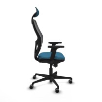 Chaise de Bureau avec Appui-tête Jorquera Piqueras y Crespo 2D036G1 Noir Vert pétrole