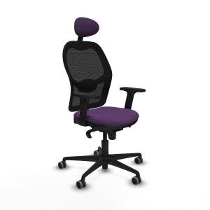 Bürostuhl mit Kopfstütze Jorquera Piqueras y Crespo 2D036G1 Lila