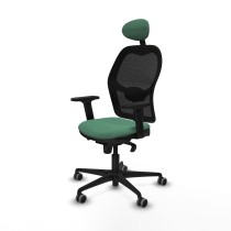 Chaise de Bureau avec Appui-tête Jorquera Piqueras y Crespo 2D036G1 Vert émeraude