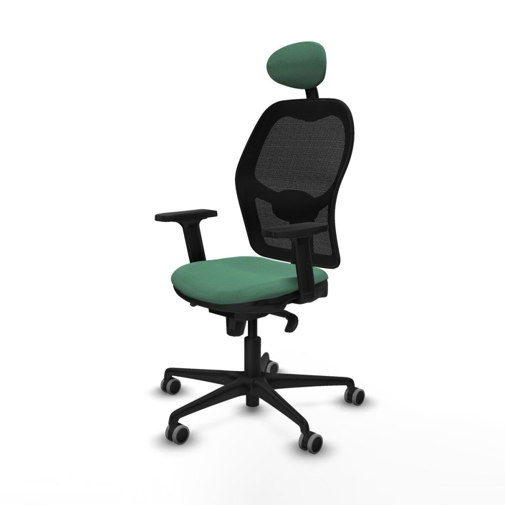 Chaise de Bureau avec Appui-tête Jorquera Piqueras y Crespo 2D036G1 Vert émeraude