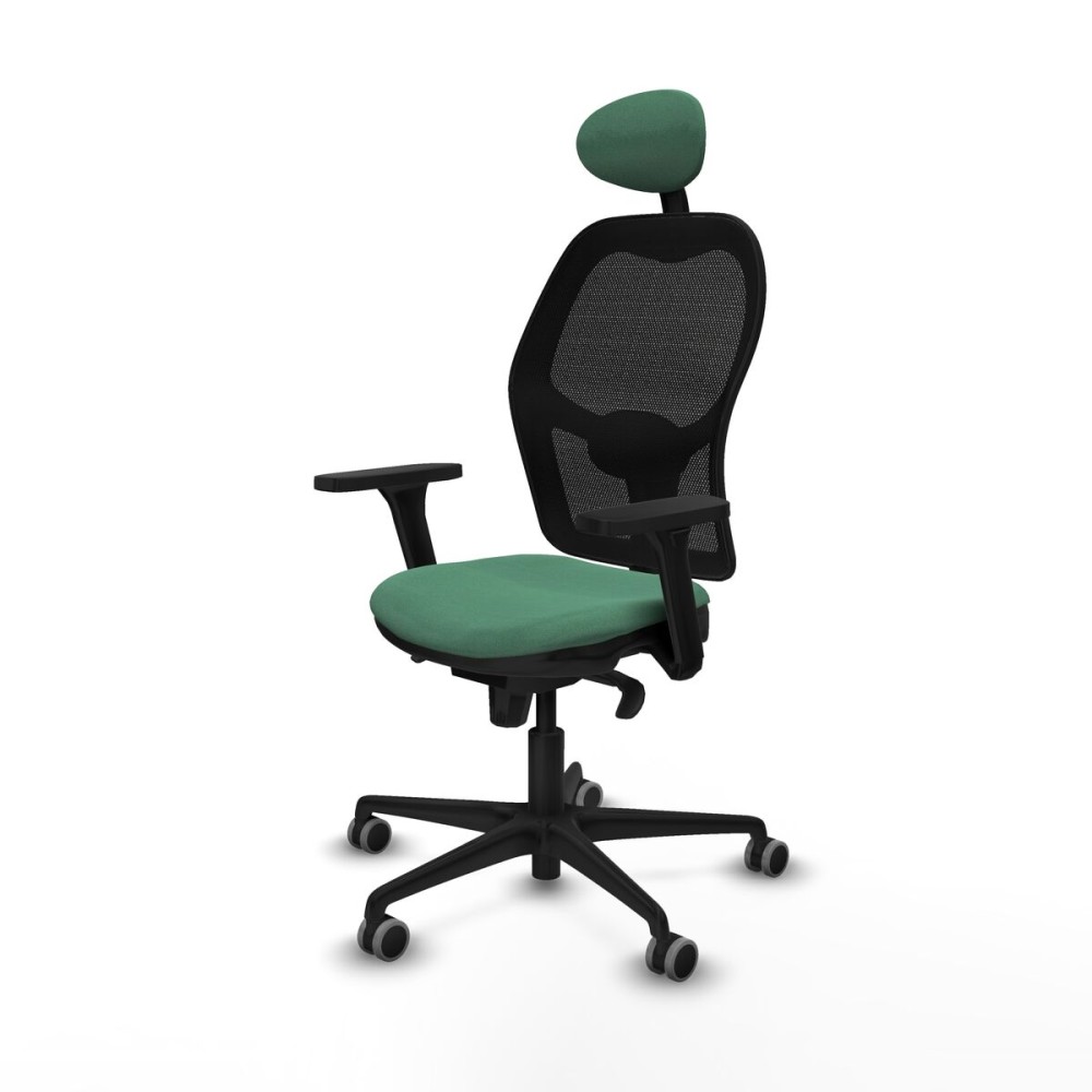Bürostuhl mit Kopfstütze Jorquera Piqueras y Crespo 3D036G1 Smaragdgrün