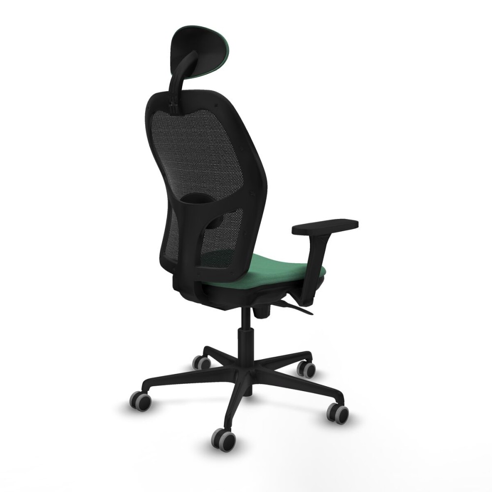 Bürostuhl mit Kopfstütze Jorquera Piqueras y Crespo 3D036G1 Smaragdgrün