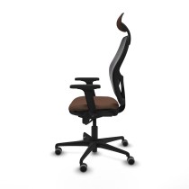 Bürostuhl mit Kopfstütze Jorquera Piqueras y Crespo 2D036G1 Schwarz Dunkelbraun