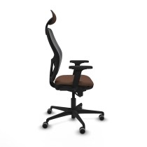 Bürostuhl mit Kopfstütze Jorquera Piqueras y Crespo 2D036G1 Schwarz Dunkelbraun
