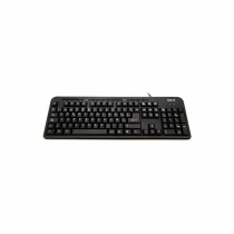 Tastatur iggual CK-BASIC-120T QWERTY USB Schwarz Spanisch Affe (1 Stücke)