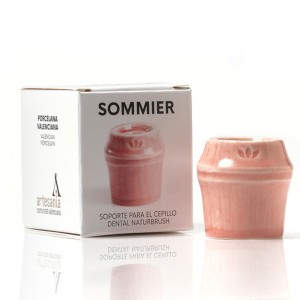 Toothbrush Holder Naturbrush Sommier Red