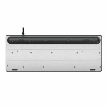 Clavier Trust GXT 833 Thado Noir Argenté Monochrome Multi