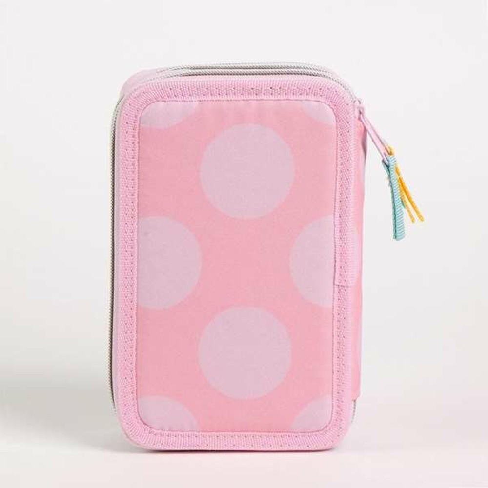 Pochette crayons Minnie Mouse Rose 12,5 x 6,5 x 19,5 cm