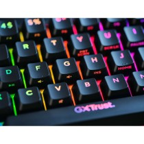 Clavier pour jeu Trust GXT 867 Acira Noir Multicouleur QWERTY Qwerty US