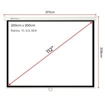 Écran de Projection pour Ordinateur Phoenix PH200 112"