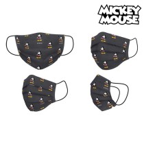 Masque hygiénique Mickey Mouse Enfant Noir