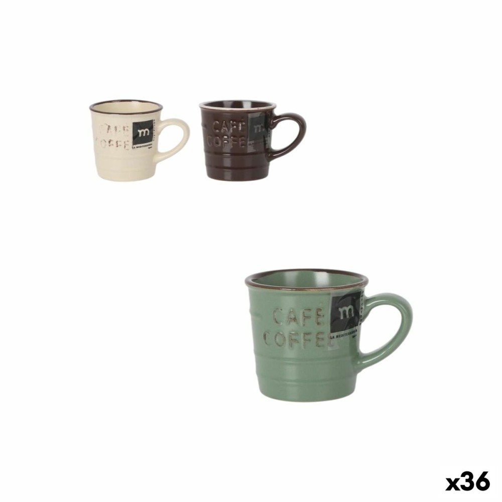 Tasse Kaffee und Tee La Mediterránea Sweet farm 80 ml (36 Stück)