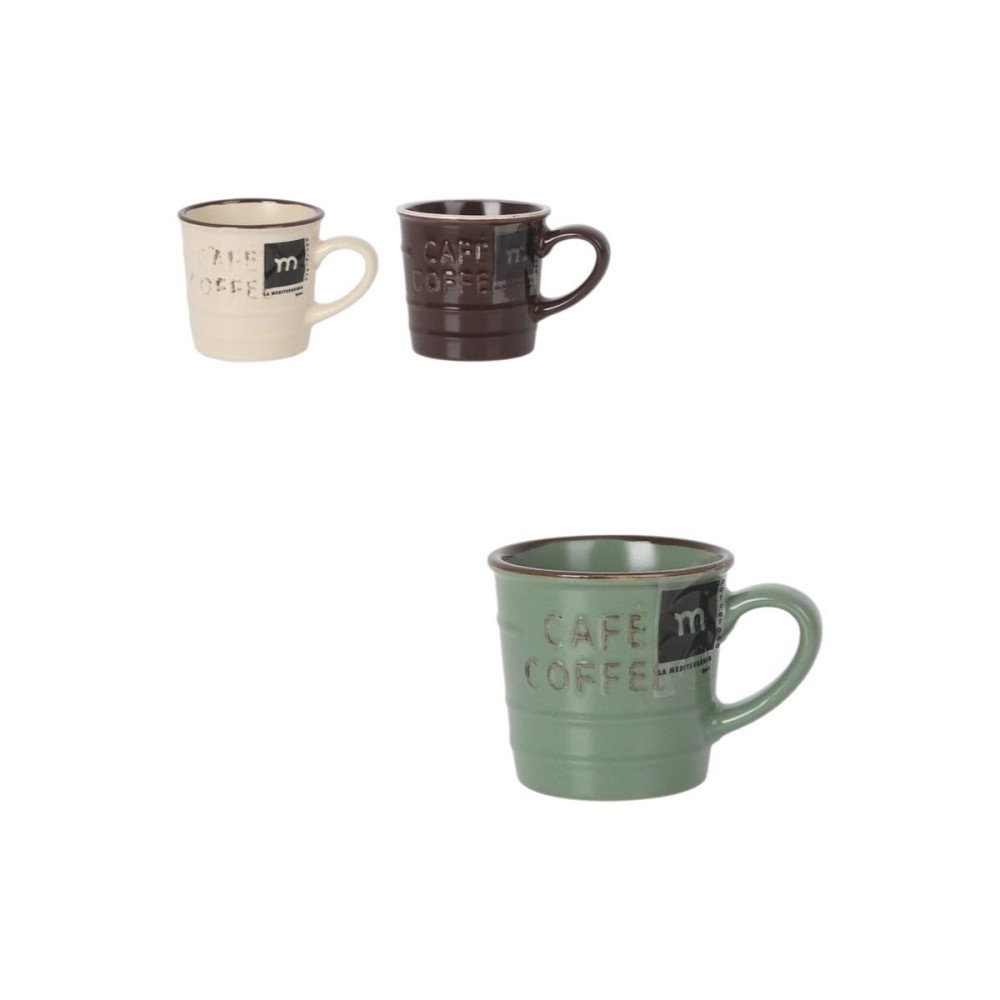 Tea and coffee cup La Mediterránea Sweet farm 80 ml (36 Units)