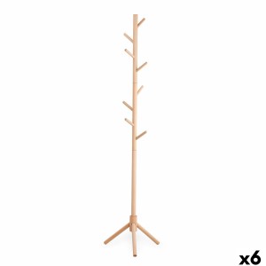 Porte-manteau Confortime Bois 42 x 42 x 175 cm (6 Unités)