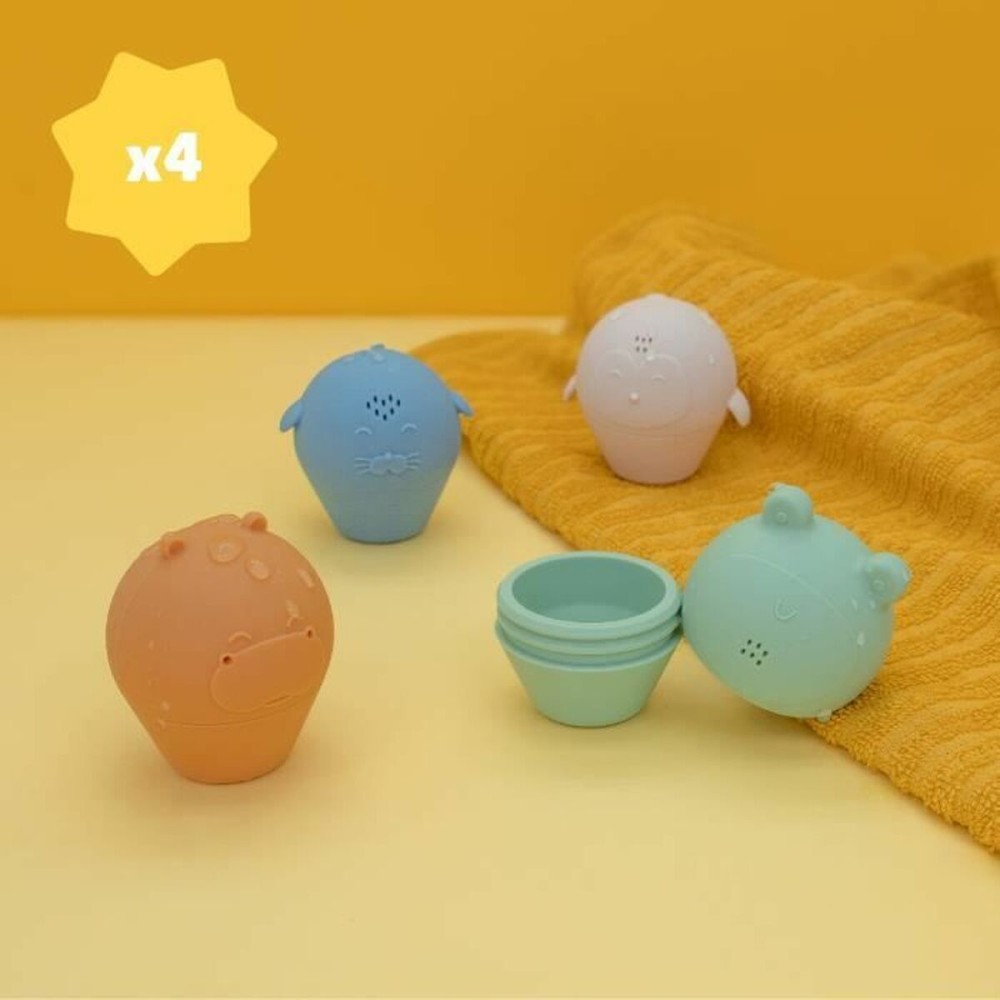 Jouets Pour le Bain Badabulle 4 Pièces