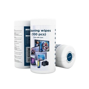 Lingettes désinfectantes pour appareils électroniques GEMBIRD CK-AWW100-01 (100 Unités)