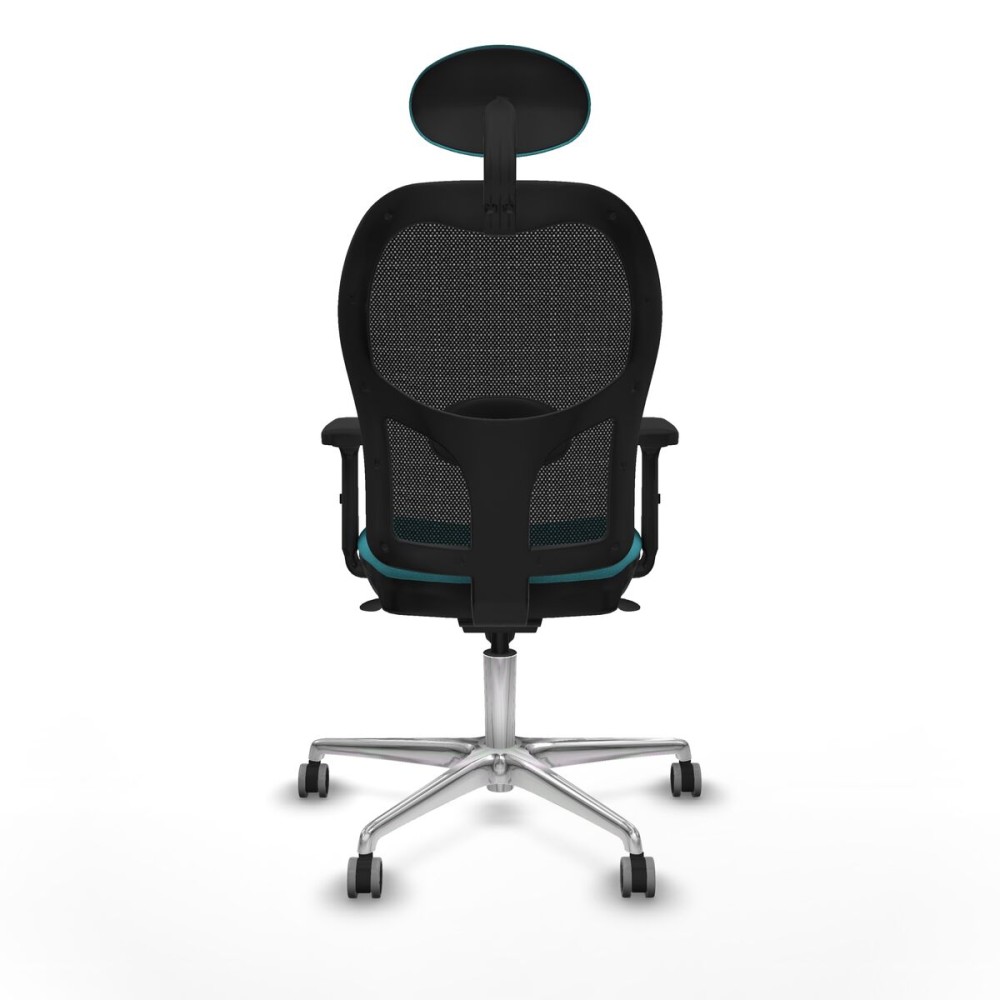 Office Chair with Headrest Jorquera Piqueras y Crespo 2D086G1 Turquoise