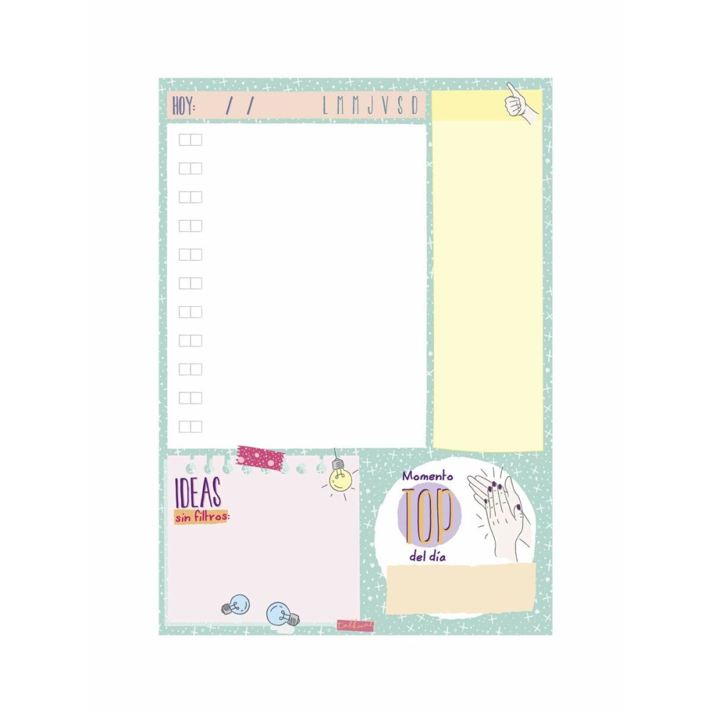 Planificateur quotidien Finocam TALKUAL 14,8 x 21 cm
