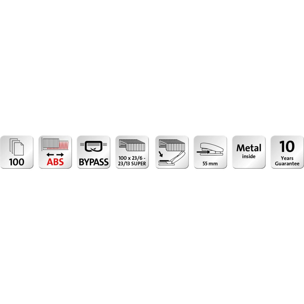 Stapler Novus B40 Grey (20 Units)