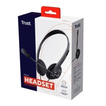 Casques avec Microphone Trust 21665 Noir