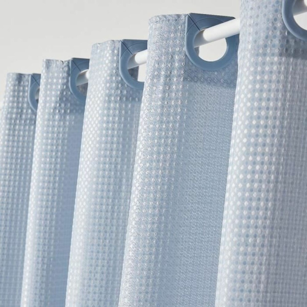 Duschvorhang TODAY Blau Polyester 180 x 200 cm (12 Stück)