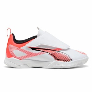 Chaussures de Futsal pour Enfants Puma Ultra 5 Play V It Blanc