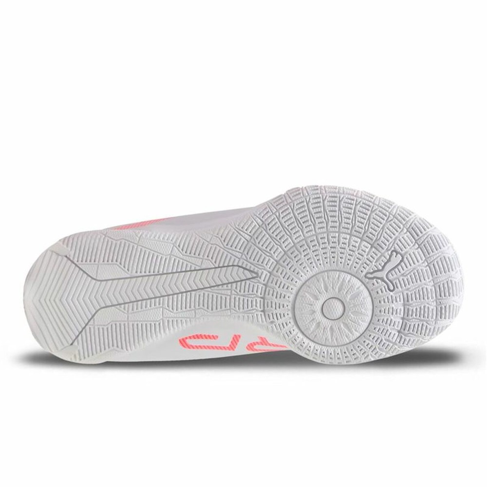 Chaussures de Futsal pour Enfants Puma Ultra 5 Play V It Blanc