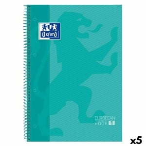 Notizbuch Oxford Classic A4 80 Blatt (5 Stück)