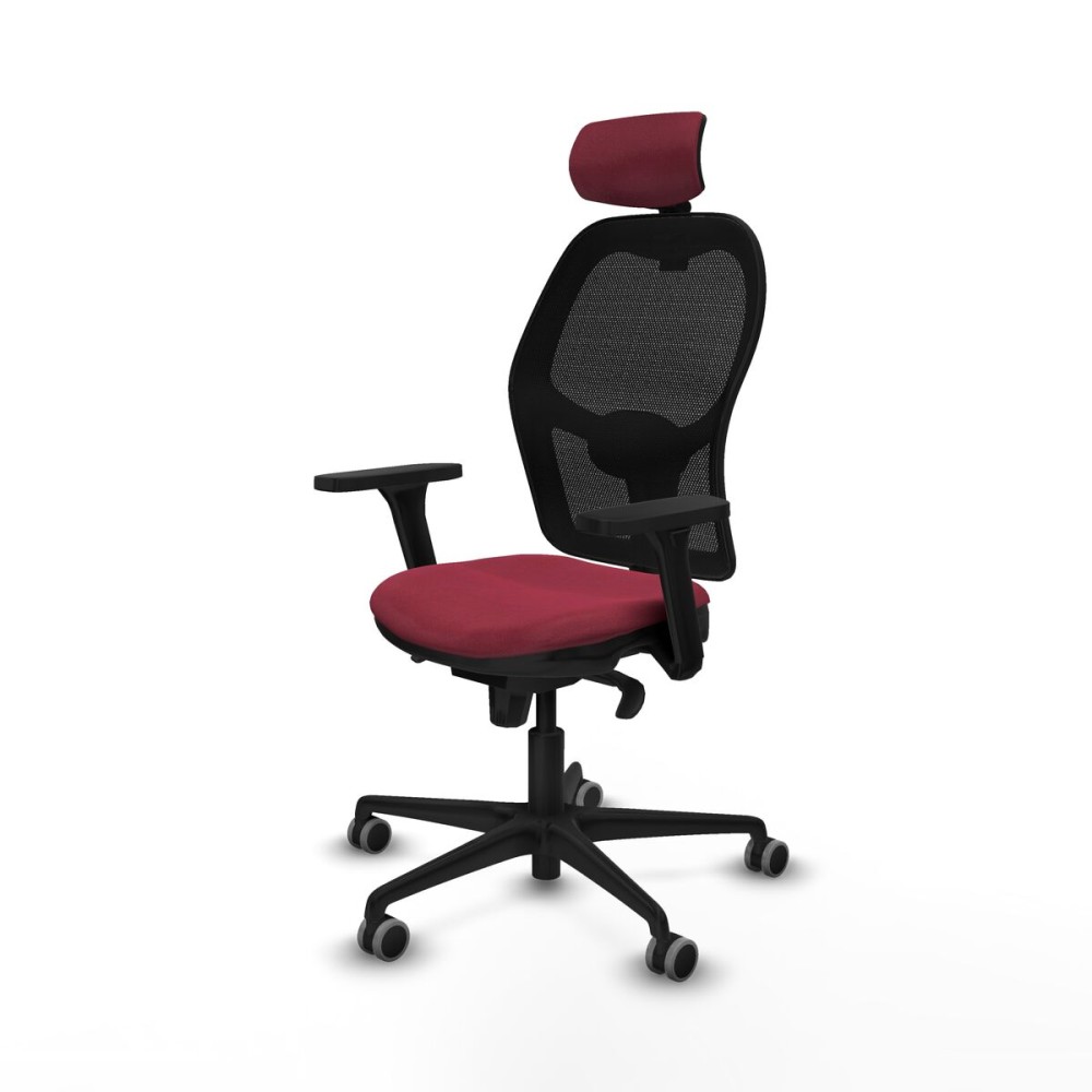 Office Chair with Headrest Jorquera Piqueras y Crespo 3D036G2 Maroon