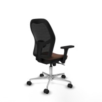 Chaise de Bureau Jorquera Piqueras y Crespo 3D086N0 Noir Brun foncé