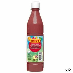 Gouache Jovi Marron 500 ml (12 Unités)
