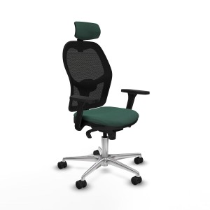 Chaise de Bureau avec Appui-tête Jorquera Piqueras y Crespo 3D086N2 Vert