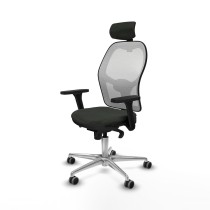 Bürostuhl mit Kopfstütze Jorquera Piqueras y Crespo 3D086G2 Schwarz