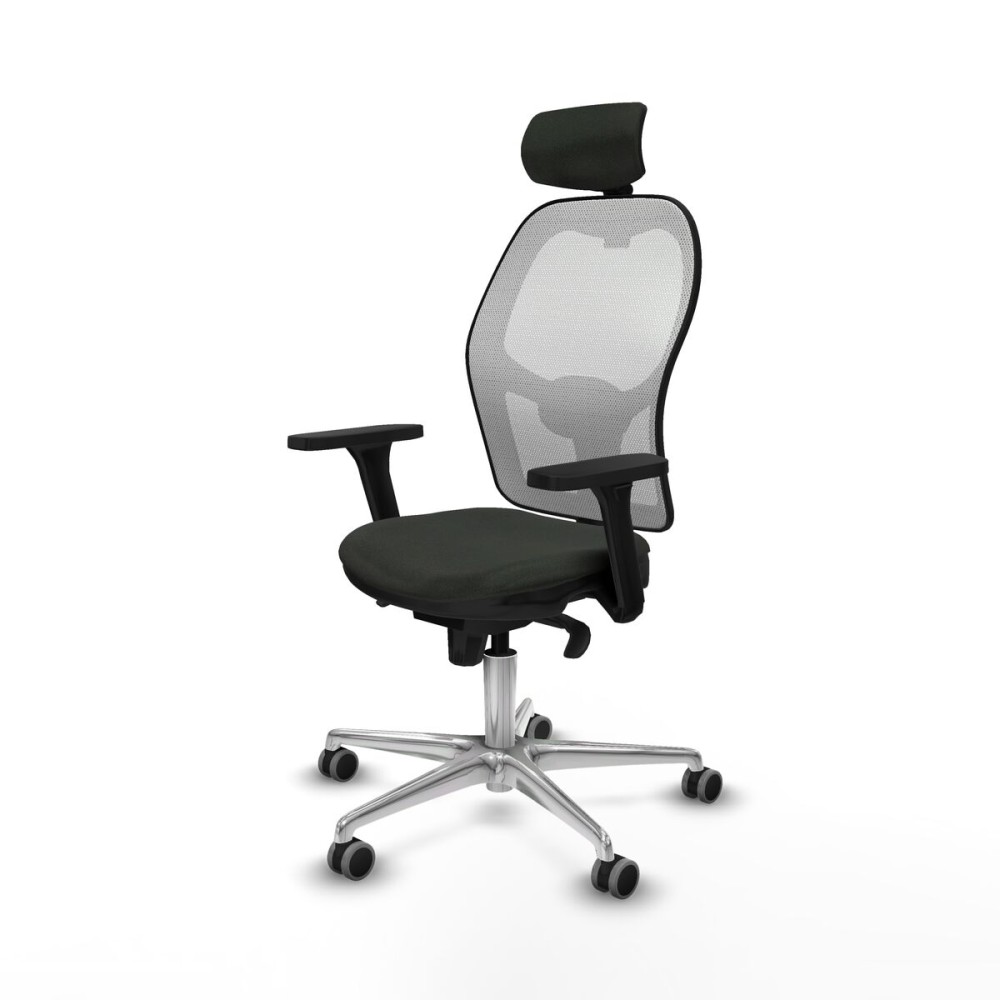 Bürostuhl mit Kopfstütze Jorquera Piqueras y Crespo 3D086G2 Schwarz