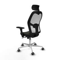 Bürostuhl mit Kopfstütze Jorquera Piqueras y Crespo 3D086G2 Schwarz