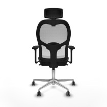Bürostuhl mit Kopfstütze Jorquera Piqueras y Crespo 3D086G2 Schwarz