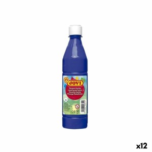 Gouache Jovi Bleu foncé 500 ml (12 Unités)