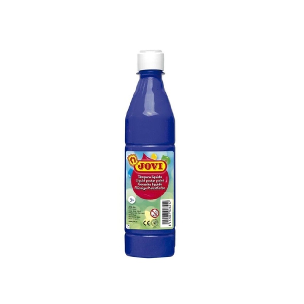 Gouache Jovi Bleu foncé 500 ml (12 Unités)