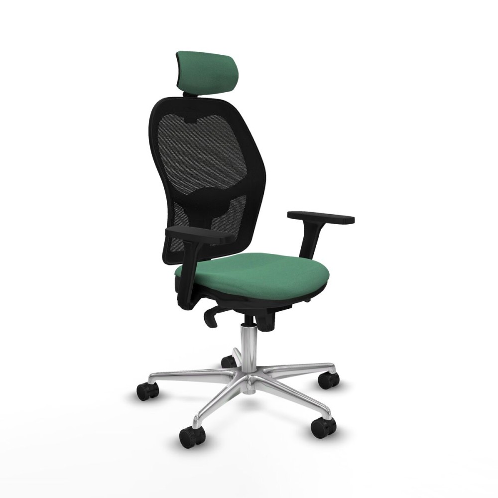Office Chair with Headrest Jorquera Piqueras y Crespo 3D086N2 Emerald Green