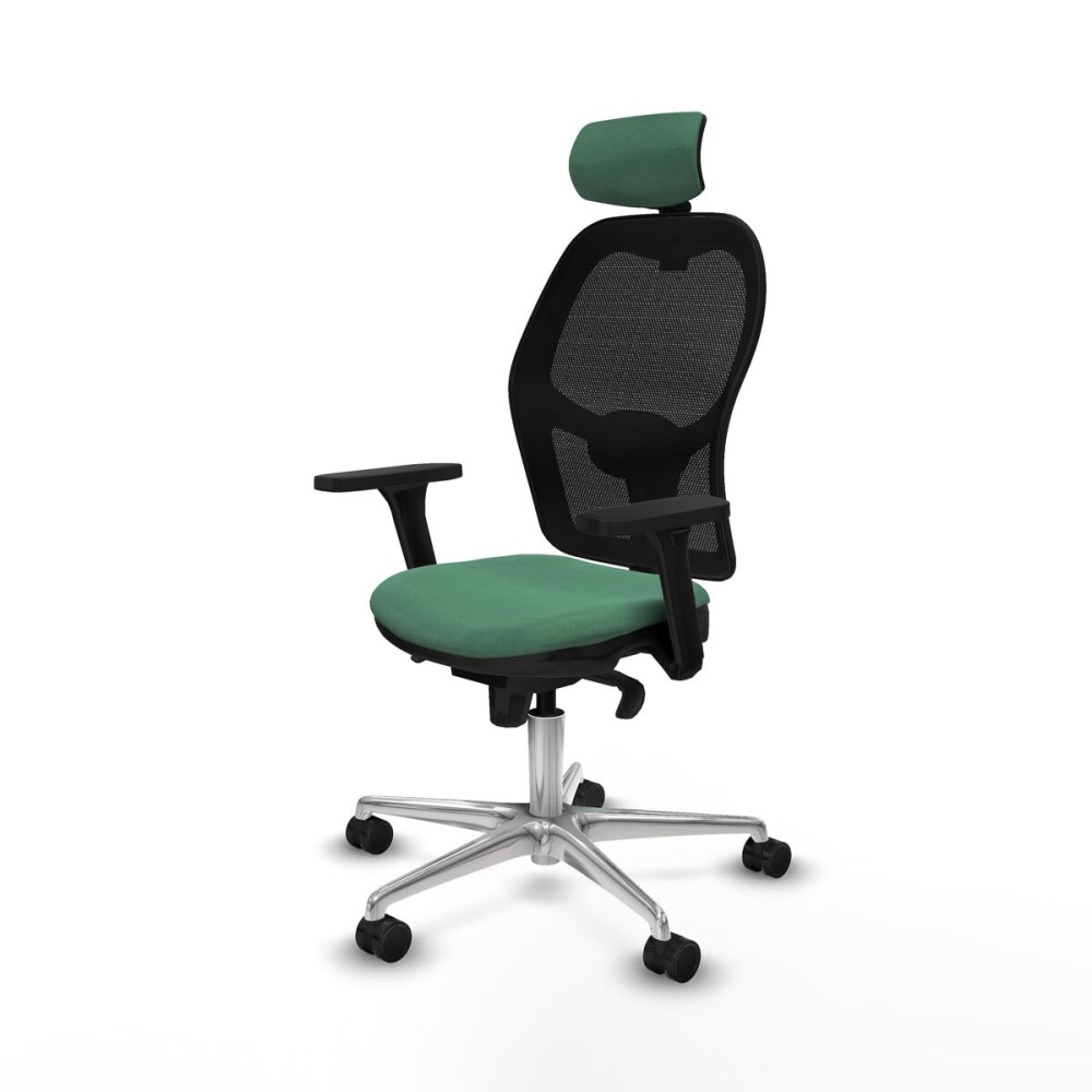Office Chair with Headrest Jorquera Piqueras y Crespo 3D086N2 Emerald Green