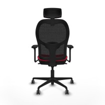 Office Chair with Headrest Jorquera Piqueras y Crespo 3D036G2 Red