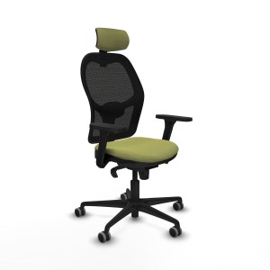 Office Chair with Headrest Jorquera Piqueras y Crespo 3D036G2 Green