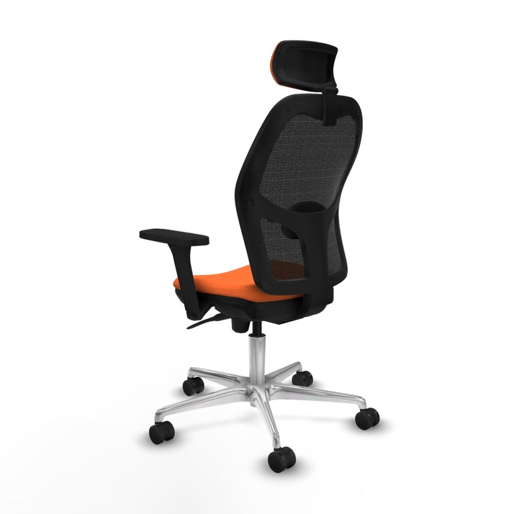 Office Chair with Headrest Jorquera Piqueras y Crespo 3D086N2 Orange